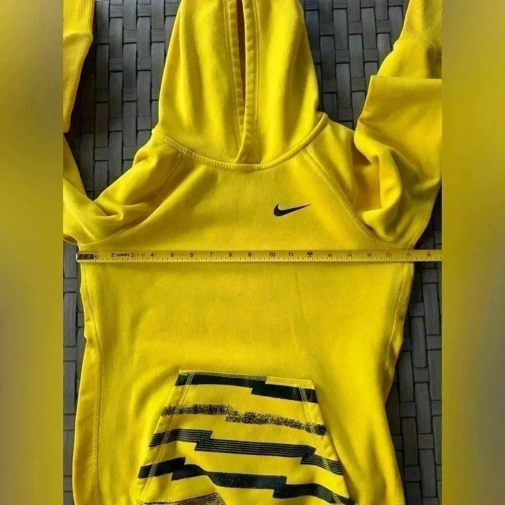 Nike Livestrong Therma-Fit Unisex Hooded Pullover Sweatshirt Size‎ Small Yellow